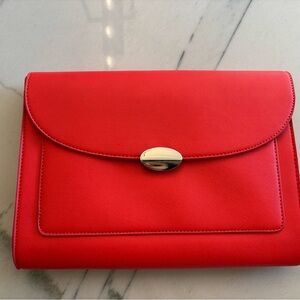 Jones Red Clutch